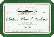 Etiquette du Château Fleur d'Andoyse